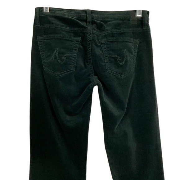 AG The Angel Boot Cut Black Corduroy Pants, size 27R - Picture 6 of 16